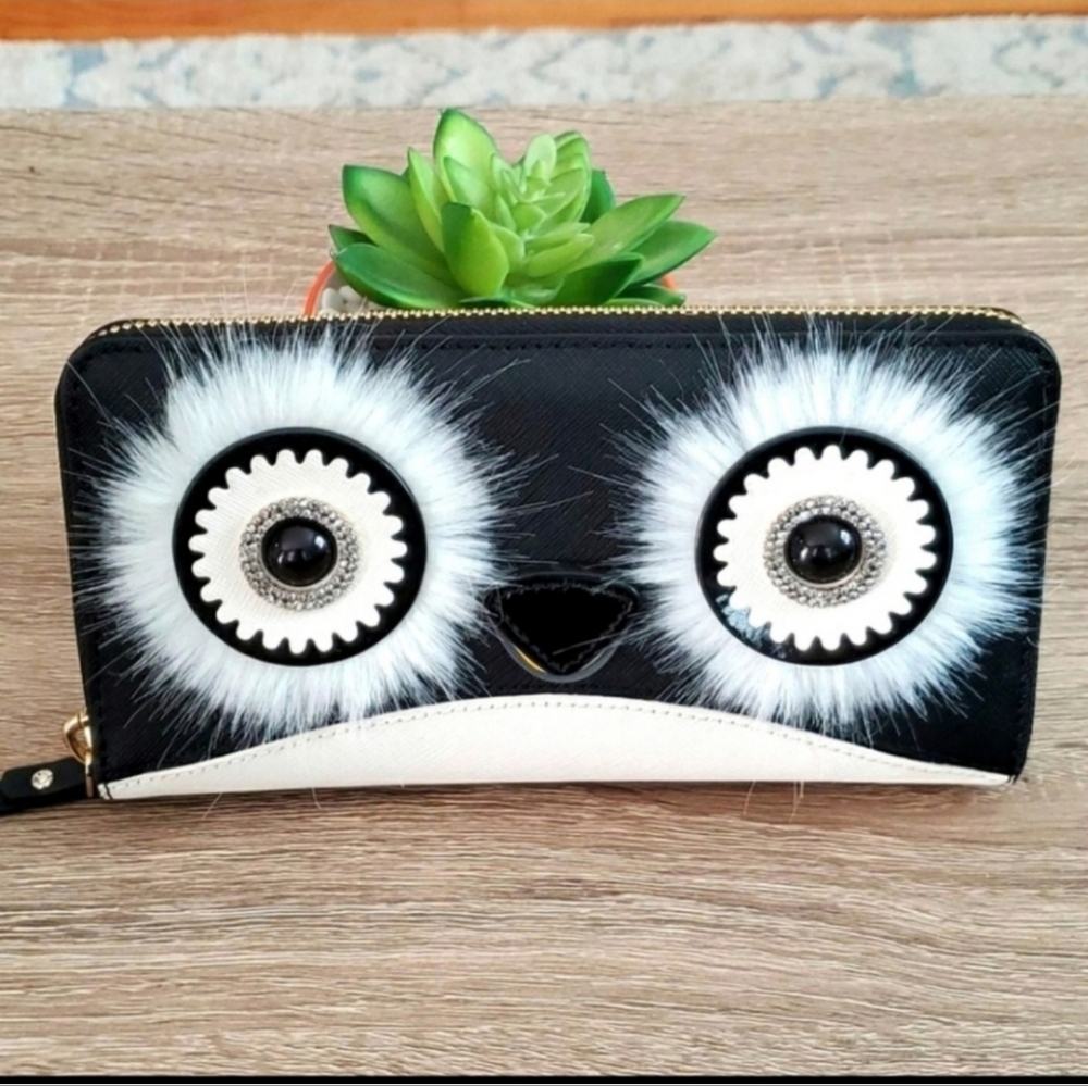 Kate Spade Dashing Beauty Owl Wallet